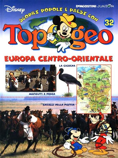 Topogeo 32. Europa Centro-Orientale - copertina