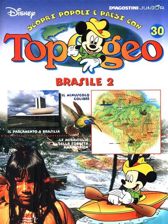 Topogeo 30. Brasile 2 - copertina