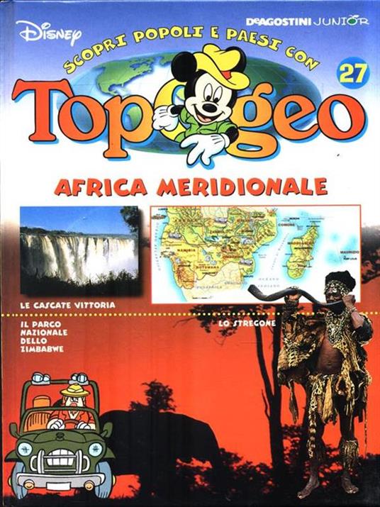 Topogeo 27. Africa Meridionale - copertina