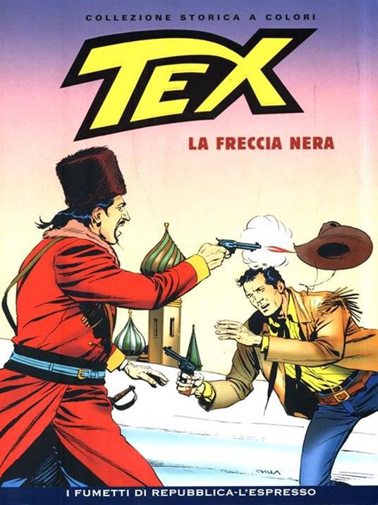 Tex 36 La freccia nera - Gianluigi Bonelli - copertina