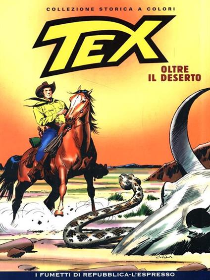 Tex 31 Oltre il deserto - Gianluigi Bonelli - copertina