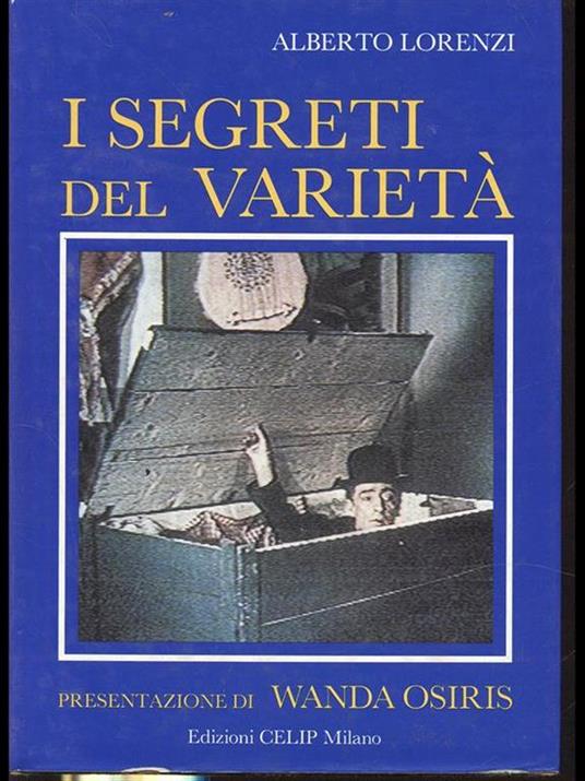 I segreti del varietà - Alberto Lorenzi - copertina
