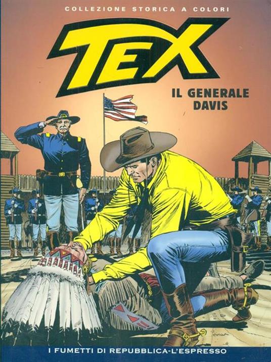 Tex 192 Il generale Davis - Gianluigi Bonelli - copertina