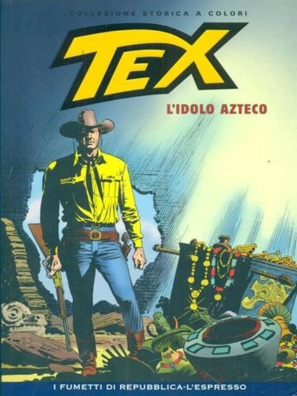 Tex 80 L'idolo azteco - Gianluigi Bonelli - copertina