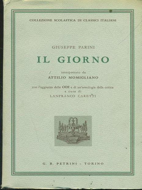 Il giorno - Giuseppe Parini - 2