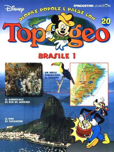 Topogeo 20. Brasile 1 - copertina