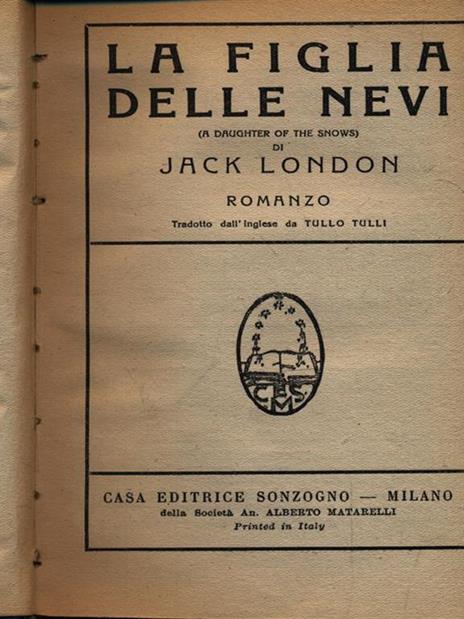 La figlia delle nevi - Jack London - 4