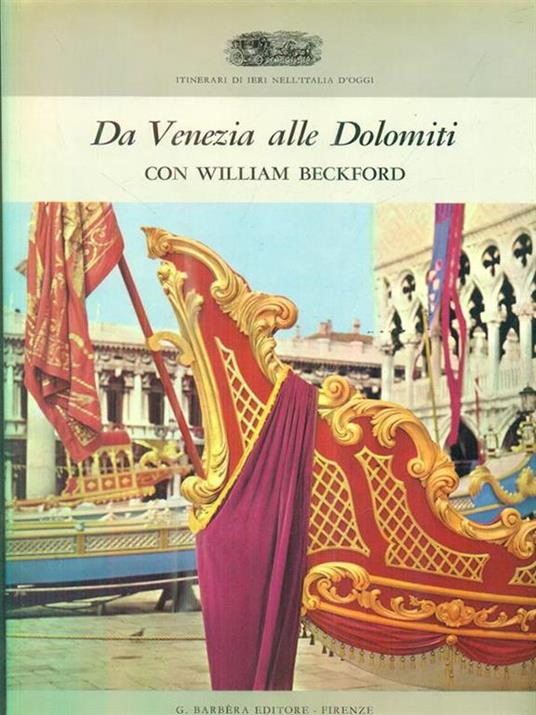 Da Venezia alle Dolomiti con William Beckford - copertina