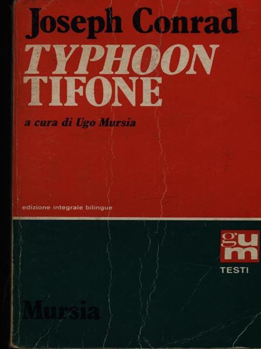 Typhoon Tifone - Joseph Conrad - copertina