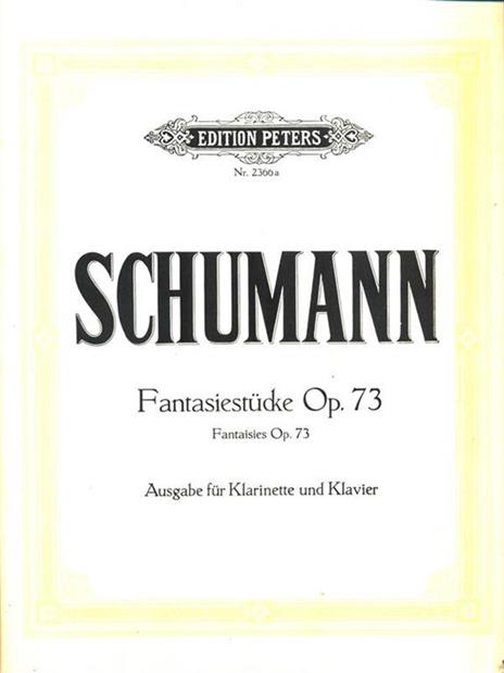 Fantasiestucke Op. 73 Fantaisies Op. 73 - Robert Schumann - 3