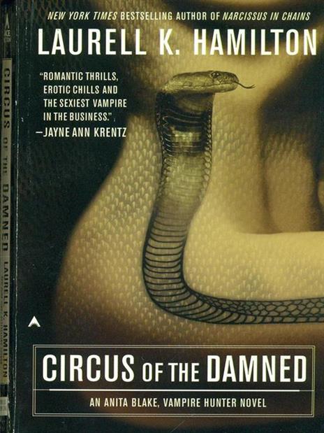 Circus of the damned - Laurell K. Hamilton - copertina