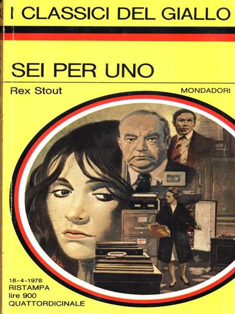 Sei per uno - Rex Stout - 4