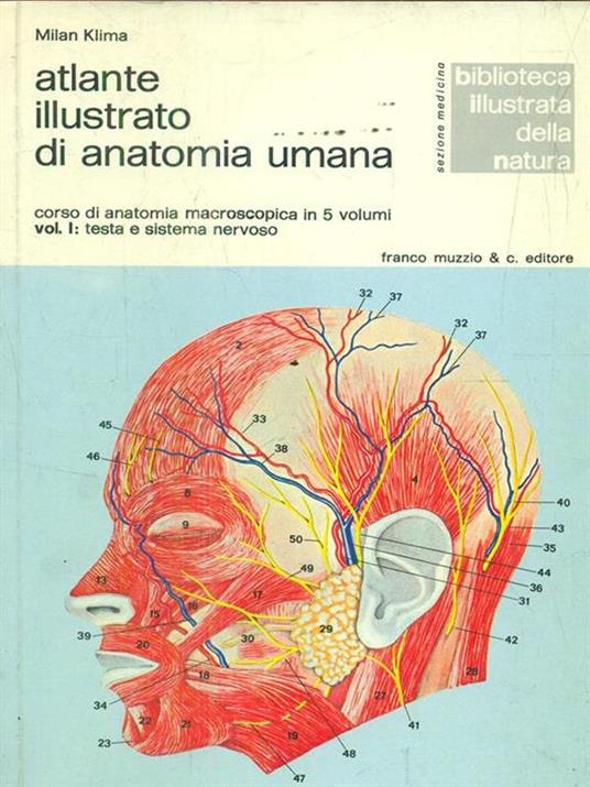 Atlante illustrato di anatomia umana. Vol I - Milan Klima - copertina