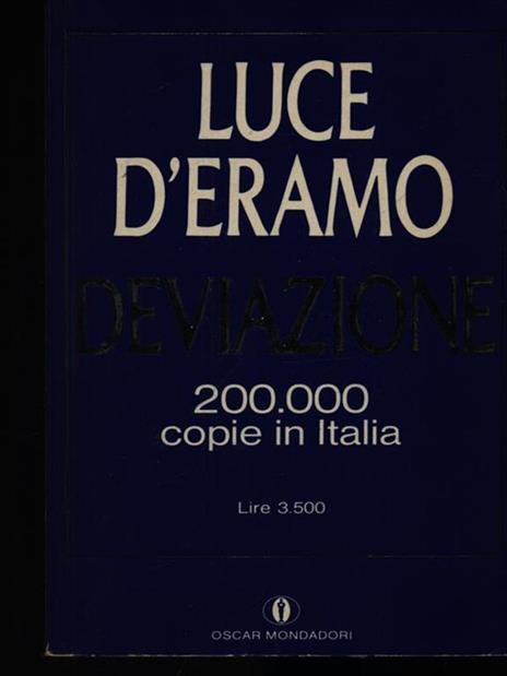 Deviazione - Luce D'Eramo - copertina