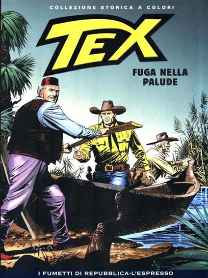 Tex 170. Fuga nella palude - Gianluigi Bonelli - copertina