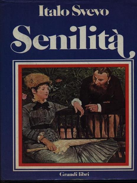 Senilità - Italo Svevo - copertina