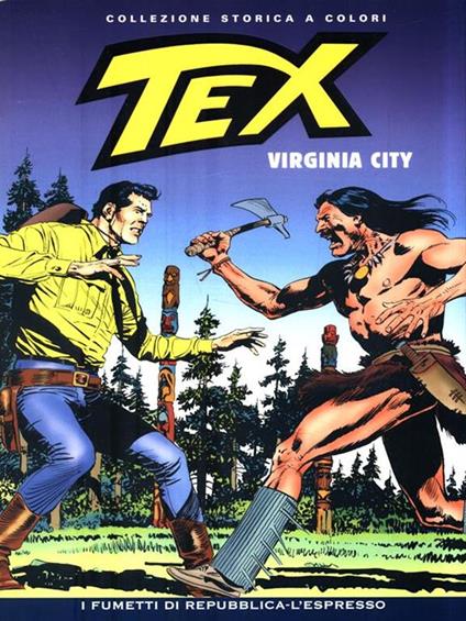 Tex 92. Virginia City - copertina