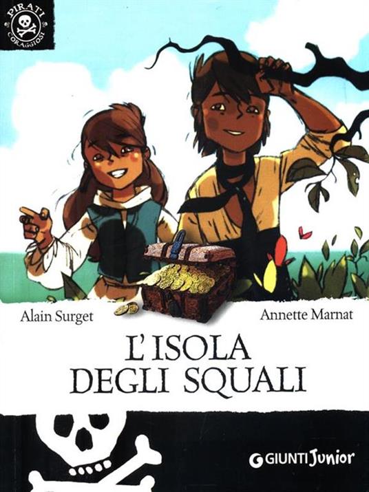 L' isola degli squali - Alain Surget,Annette Marnat - copertina