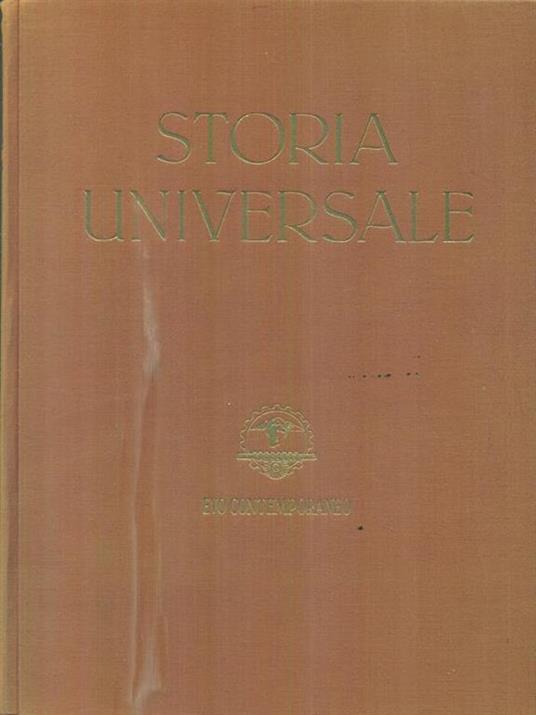 Storia Universale. Vol V. Evo Contemporaneo. Tomo I - Corrado Barbagallo - copertina
