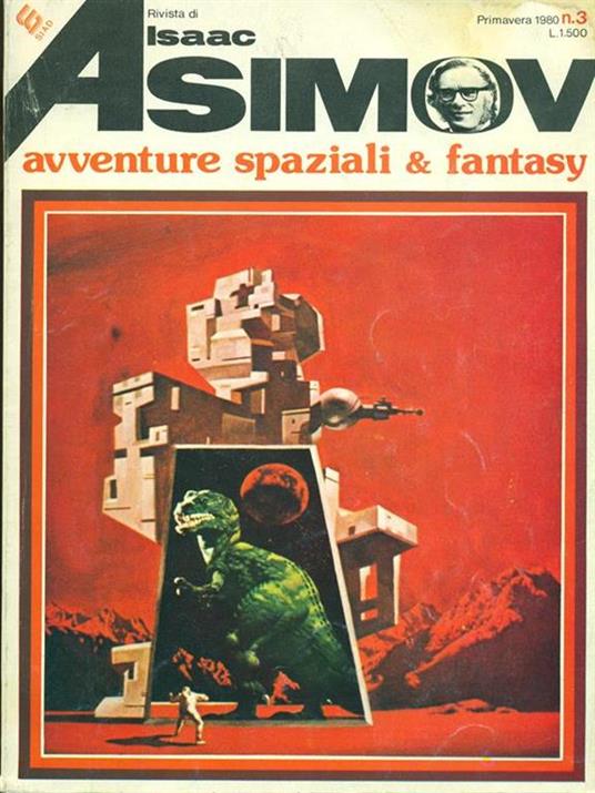 Avventure spaziali & fantasy. Primavera 1980 n.3 - Isaac Asimov - copertina