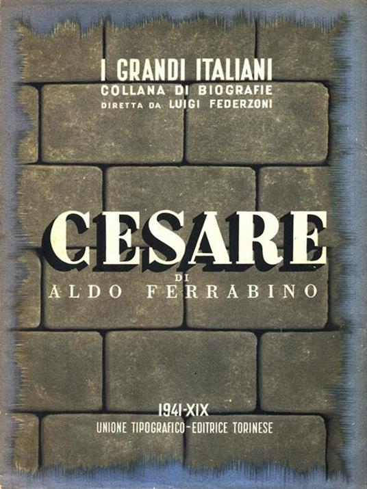 Cesare - Aldo Ferrabino - copertina