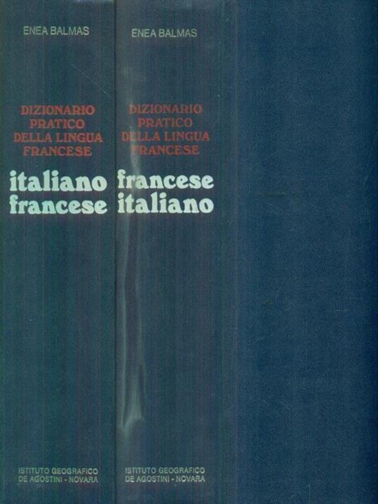 Dizionario Francese Italiano e Italiano Francese - Libro Usato - De  Agostini 