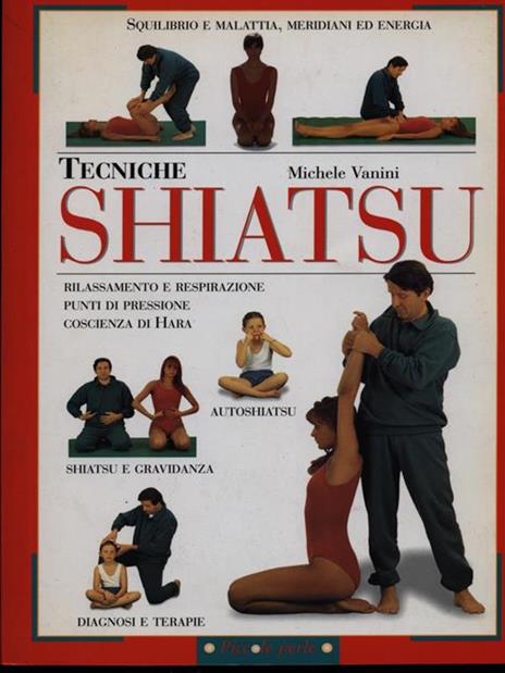   Tecniche shiatsu - Michele Vanini - copertina