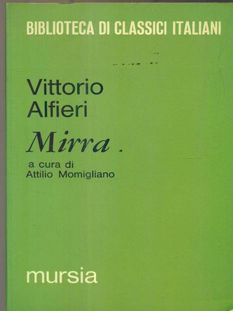 Mirra - Vittorio Alfieri - 2