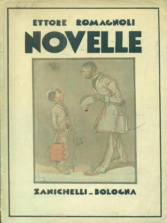 Novelle - Ettore Romagnoli - copertina