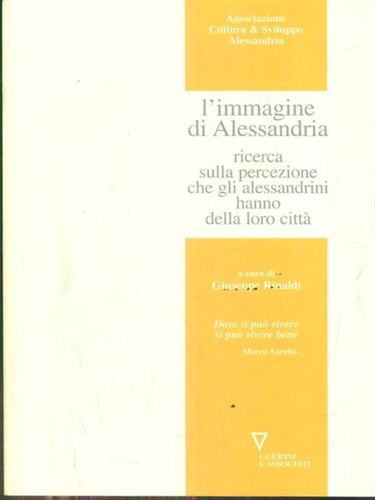 L' Immagine di Alessandria - Giuseppe Rinaldi - copertina