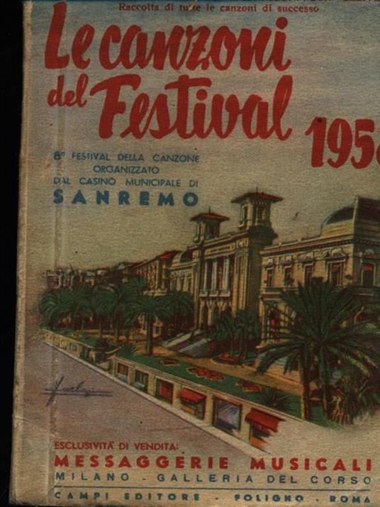 Le canzoni del Festival 1958 - copertina