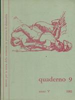 Quaderno. N.9 Anno V. 1982