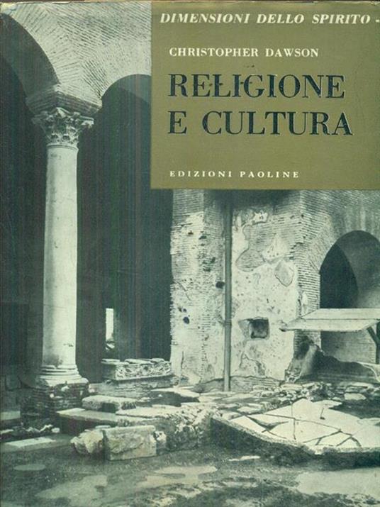 Religione e cultura - Christopher Dawson - copertina