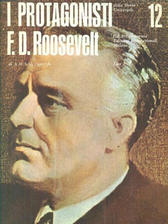 F. D. Roosevelt - A. M. Schlesinger Jr. - copertina
