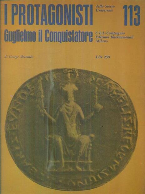 Guglielmo il Conquistatore - George Slocombe - copertina