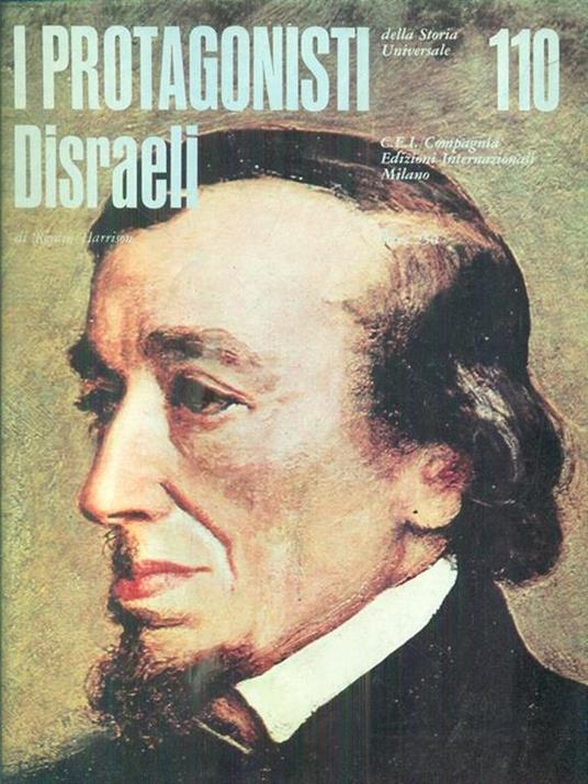 Disraeli - Royden Harrison - copertina