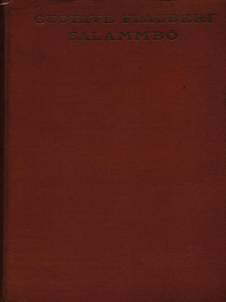 Salammbò - Gustave Flaubert - copertina