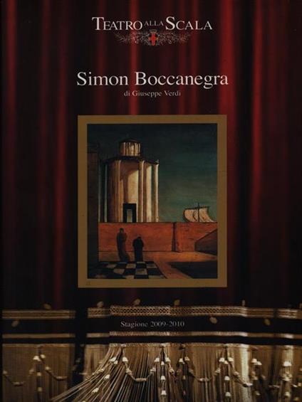 Simon Boccanegra stagione d'opera 2009-2010 - Giuseppe Verdi - copertina