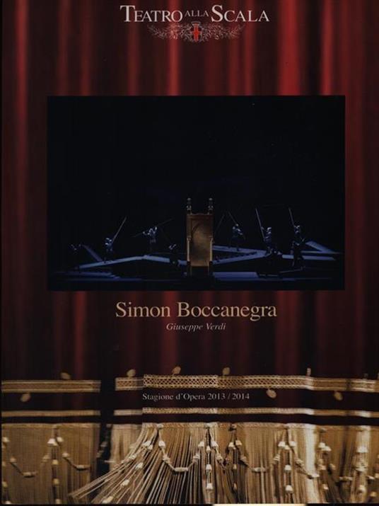 Simon Boccanegra Stagione d'Opera 2013-2014 - Giuseppe Verdi - copertina