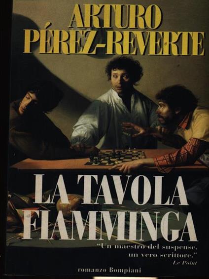 La tavola fiamminga - Arturo Pérez-Reverte - copertina