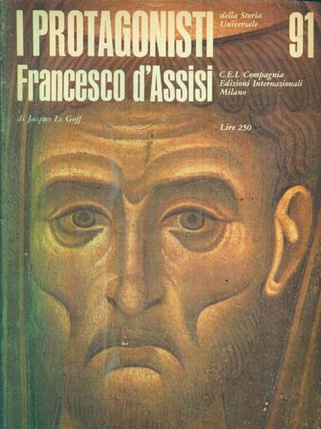 Francesco d'Assisi - Jacques Le Goff - copertina