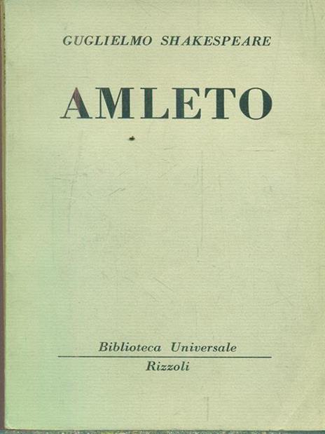 Amleto - William Shakespeare - Libro Usato - Feltrinelli 