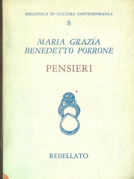 Pensieri - Maria Grazia Benedetto Porrone - 4