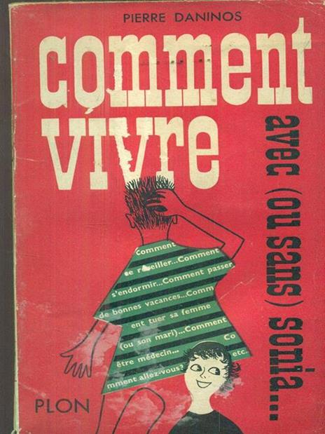 Comment vivre - Pierre Daninos - copertina