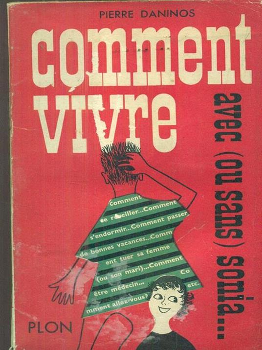 Comment vivre - Pierre Daninos - copertina