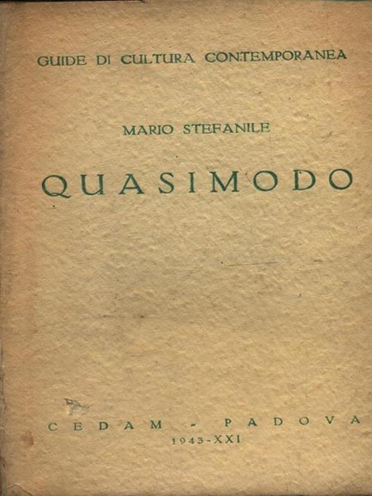 Quasimodo - Mario Stefanile - 4