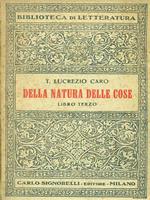 Della natura delle cose. Libro terzo