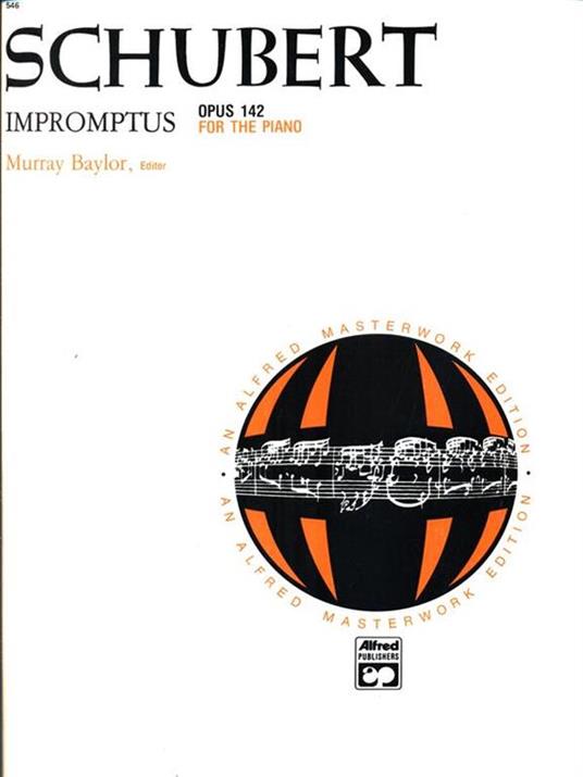 Schubert. Impromptus Opus 142 for the piano - Murray Baylor - 3