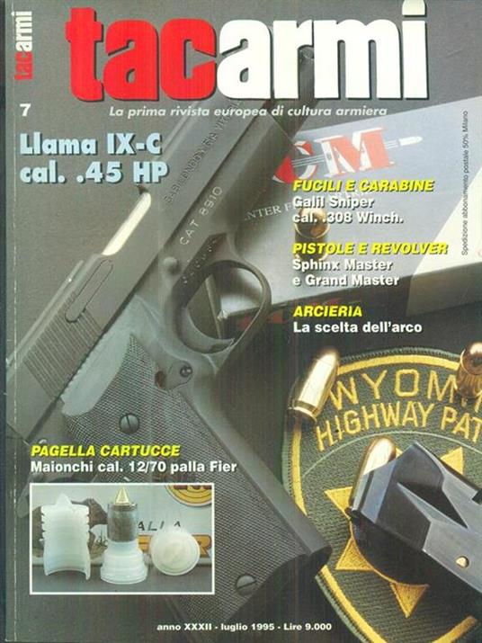 Tacarmi 7Luglio 1995 - copertina