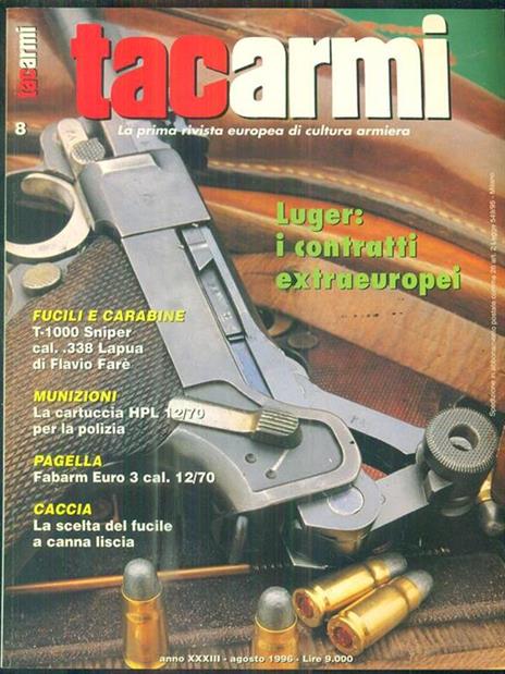 Tacarmi 8agosto 1996 - copertina